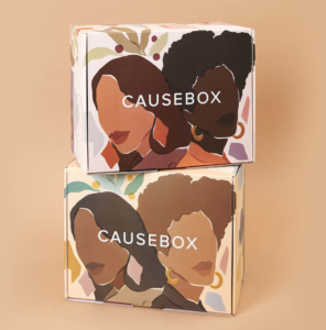 CauseBox packaging - Sustainable, ethical gift guide for teens